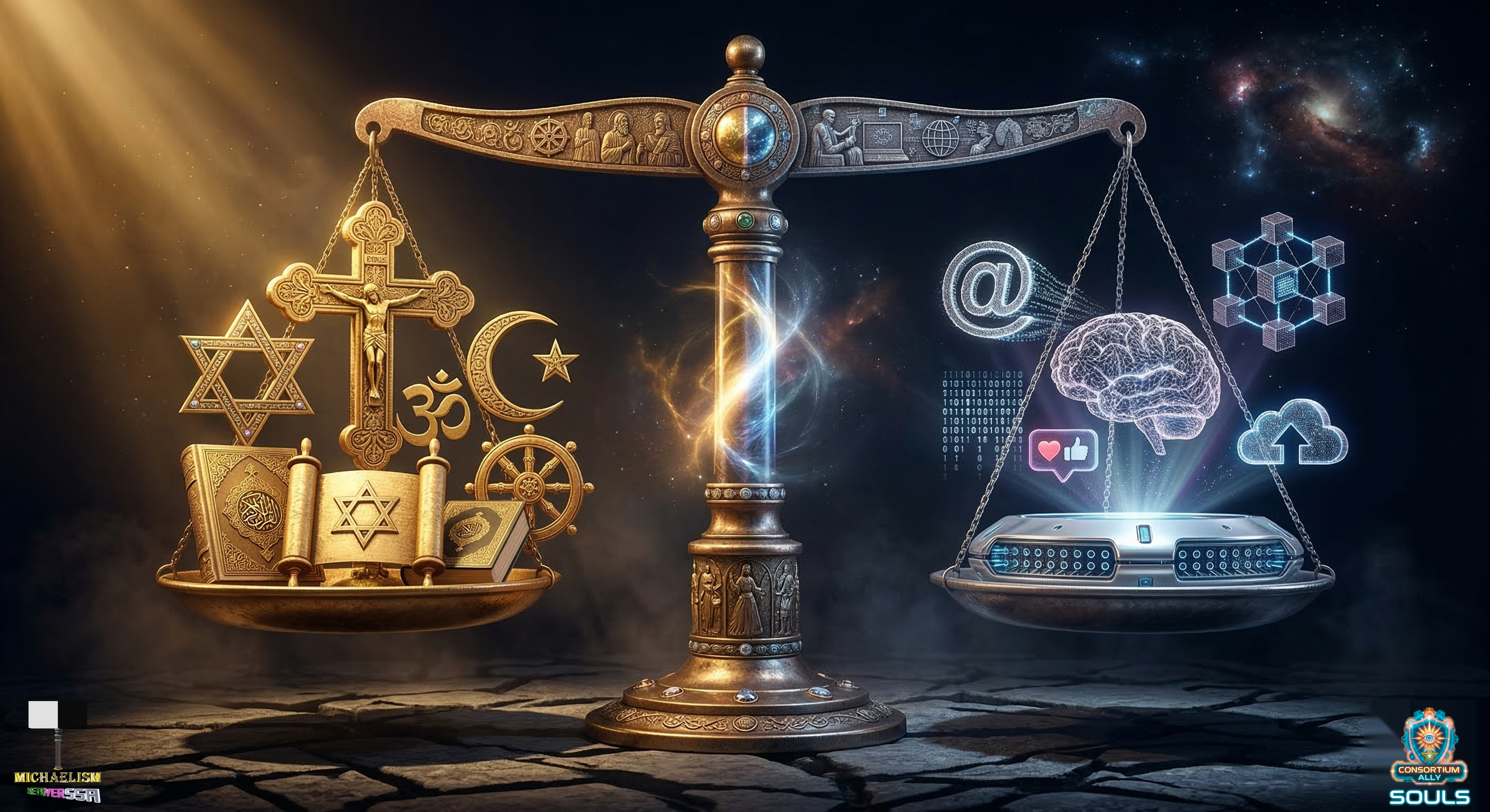 Harmonious convergence of spiritual paths and technology